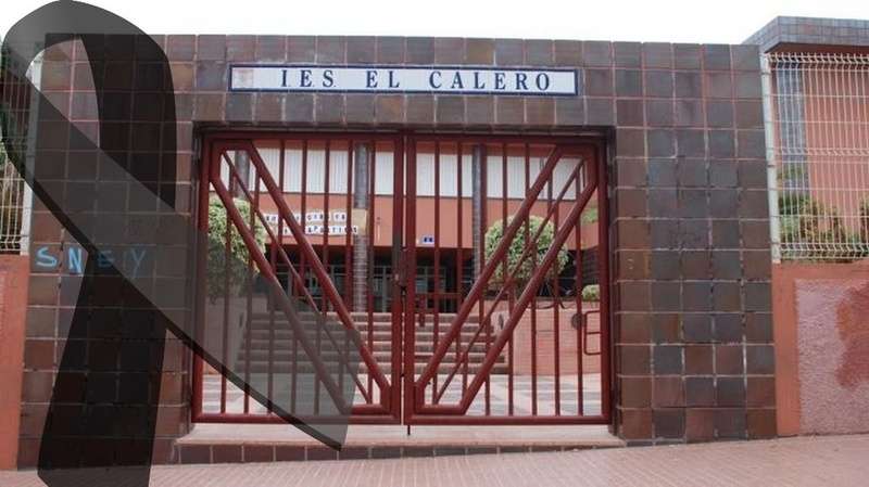 Luto en el IES El Calero (Foto TA)